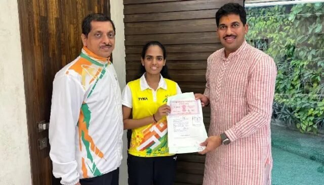 जागतिक क्रमवारीत असलेली आरती पाटील ह्या बॅडमिंटन खेळाडूचा ‘पुनीत बालन ग्रुप’शी करारबद्ध;…….