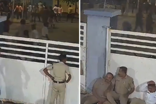 महाराष्ट्रात मुलीवर लैंगिक अत्याचार आणि खुनाच्या आरोपावरून अटक केलेल्या माणसाच्या ताब्याची मागणी करताना लोकांनी दगडफेक केली; 14 पोलिस जखमी.