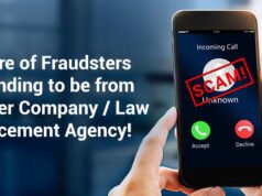 “महत्त्वाची सूचना: RBL बँक त्यांच्या ग्राहकांना चेतावणी देते, सावध रहा: पार्सल घोटाळ्यांपासून सुरक्षित रहा!”