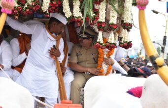 संत ज्ञानेश्वर महाराज पालखी सोहळ्यात पुण्याचे पोलीस आयुक्त अमितेश कुमार यांची उपस्थिती
