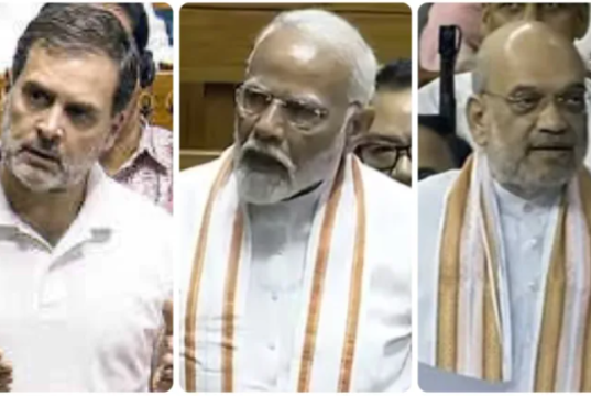 राहुल गांधी लोकसभेत हिंदूंवर टीका करतात, म्हणतात जे स्वत:ला हिंदू म्हणवतात ते फक्त हिंसाचाराबद्दल बोलतात: पंतप्रधान मोदी, अमित शाह यांनी प्रत्युत्तर दिले.