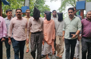 नवी मुंबई: बेलापूर महिला हत्येच्या आरोपाखाली दैघर मंदिराजवळ तीन साधू अटक