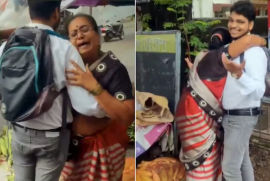 महाराष्ट्रातील भाजीविक्रेतीची अश्रूंची सर – मुलाने उत्तीर्ण केले सीए परीक्षा