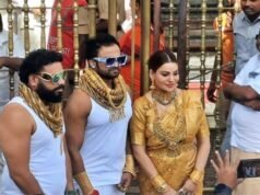 तिरुपती बालाजी मंदिरात पुण्याच्या कुटुंबाने २५ किलो सोने घालून केली दर्शन, भक्तांमध्ये गोंधळ.
