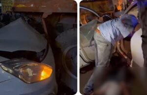 खराडी रोडवरील बार्कलेजजवळ अपघात; दोन जण जखमी