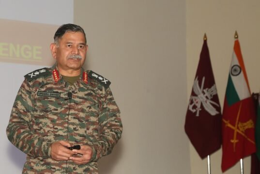 युद्धकलेत आघाडीवर राहणे ही काळाची गरज” – लष्करप्रमुख उपेंद्र द्विवेदी यांचे महत्त्वपूर्ण प्रतिपादन.