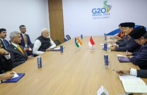 ब्राझीलमधील G20 परिषदेत पंतप्रधान मोदींची इटलीच्या पंतप्रधान जियोर्जिया मेलोनी यांच्यासोबत महत्त्वपूर्ण द्विपक्षीय चर्चा; संरक्षण, व्यापार आणि तंत्रज्ञान सहकार्य वृद्धिंगत करण्यावर भर.