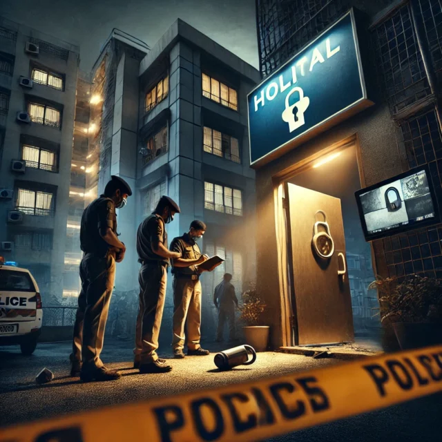 पुणे: येरवडा येथील हॉस्पिटलमध्ये चोरी, अज्ञात इसमाने ५,८८,०००/- रुपयांची लूट केली