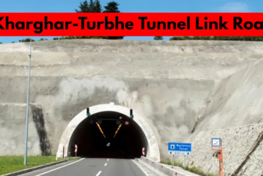 खारघर-तुर्भे टनेल लिंक रोडची उभारणी सुरू; प्रवासाचा वेळ 40 मिनिटांवरून 10 मिनिटांवर येणार