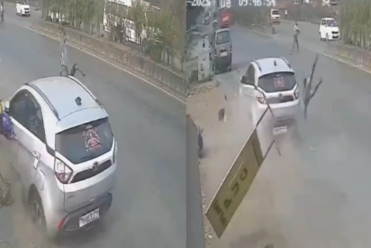 नवी मुंबई: तळोज्यात भरधाव कारने पादचाऱ्यांना चिरडले; एका तरुणाचा मृत्यू, महिला गंभीर जखमी.