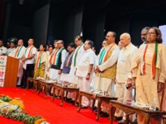मा. हर्षवर्धनजी सपकाळ यांचा महाराष्ट्र प्रदेश काँग्रेस कमिटी अध्यक्षपदाचा भव्य पदग्रहण सोहळा संपन्न!