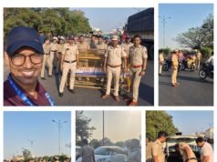 पुणे शहरात पोलीस दलाची व्यापक नाकाबंदी – वाहतूक नियम तोडणाऱ्यांवर मोठी कारवाई!