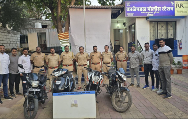 पुणे क्राइम न्यूज: अल्पवयीन चोरट्याला अटक; ₹1.92 लाख किमतीचा ऐवज जप्त