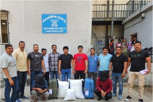 पुणे पोलिसांची अंमली पदार्थविरोधात मोठी धडक! आठ दिवसांत ६४ किलो गांजा जप्त, ओडिशा व धुळे येथून आलेले आरोपी अटकेत