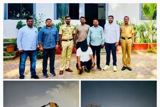 पुणे पोलिसांची दुहेरी यशस्वी कारवाई – वाहनचोरी करणारा बालक गजाआड, वाळू माफियावर ३५ लाखांचा छापा!